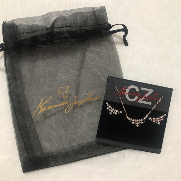 CZ by Kenneth Jay Lane Rose Gold Jewelry Set - Picture 1 of 3